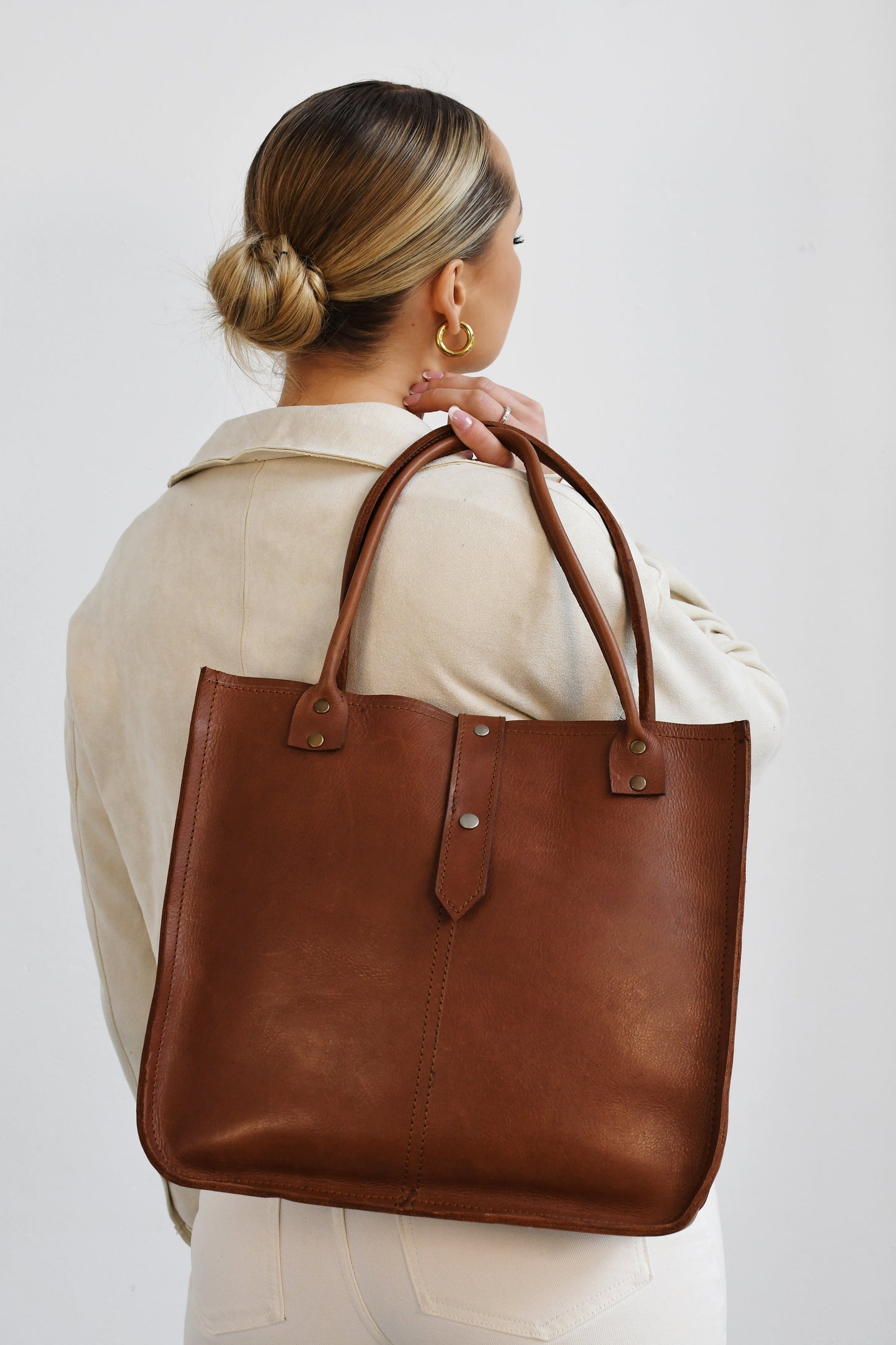 Premium Leather Tote Bag