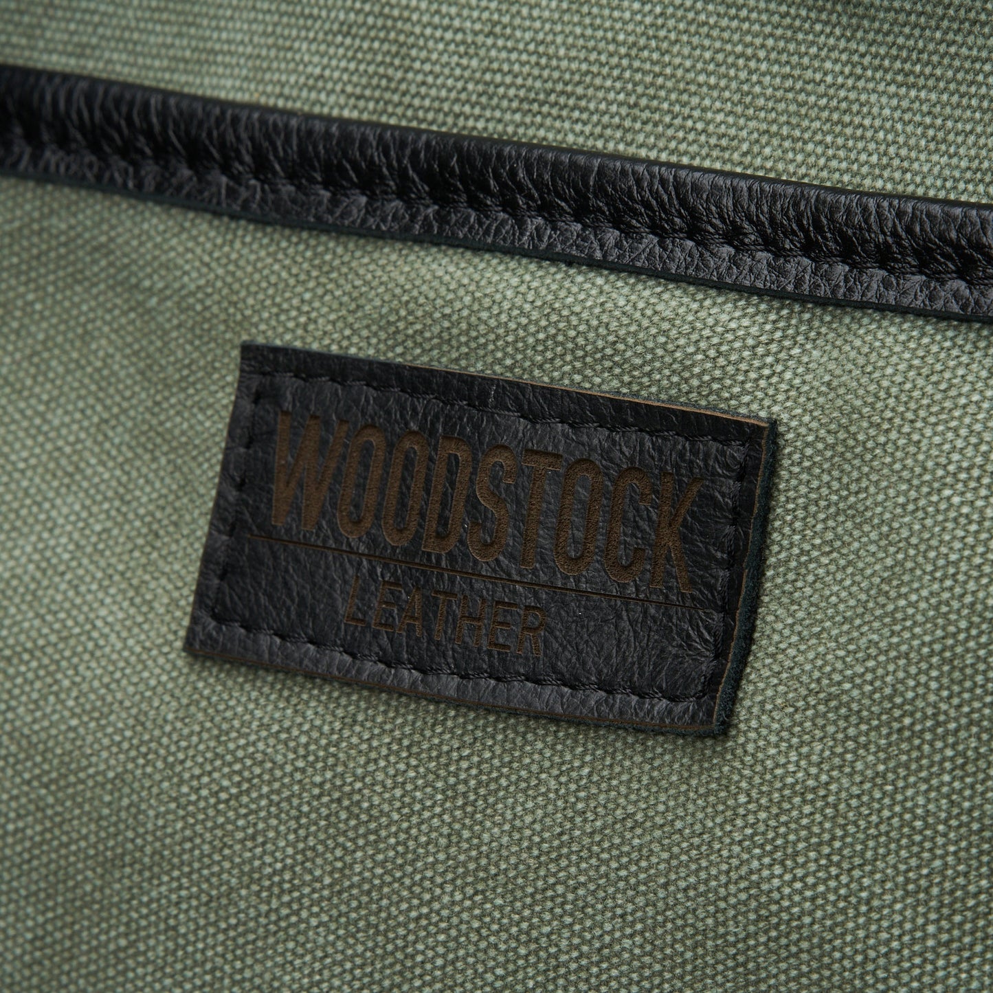 Bushveld Canvas & Leather Two-Tone Weekender Bag