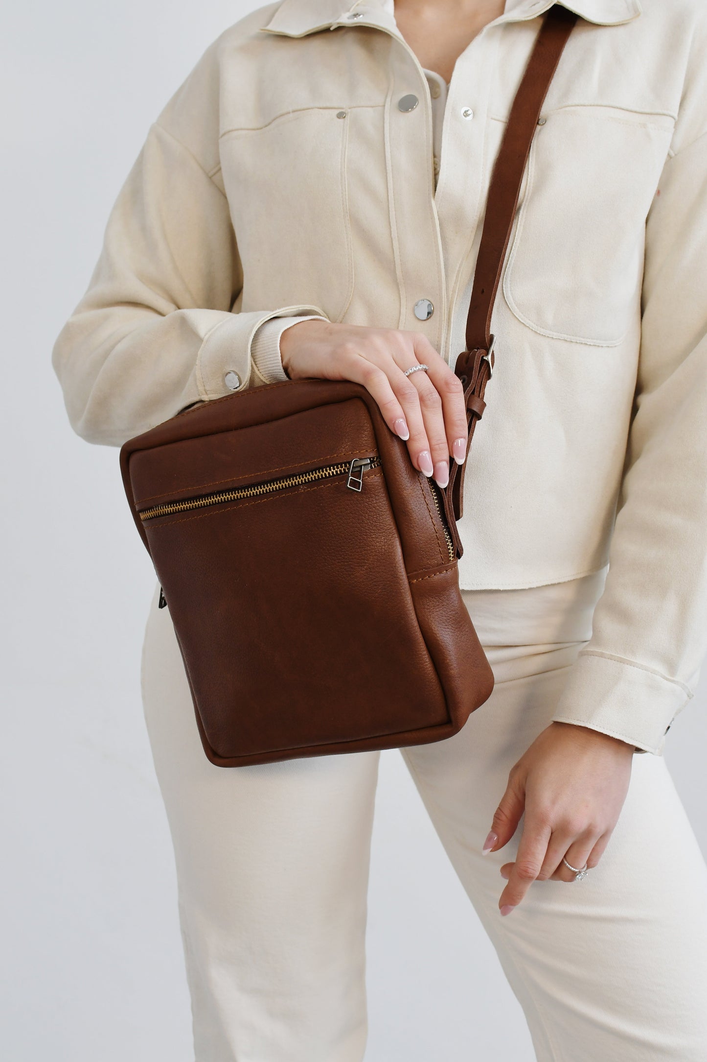 Leather Crossbody Bag