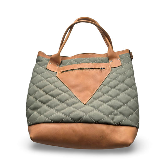 Daily Leather & Canvas Bag