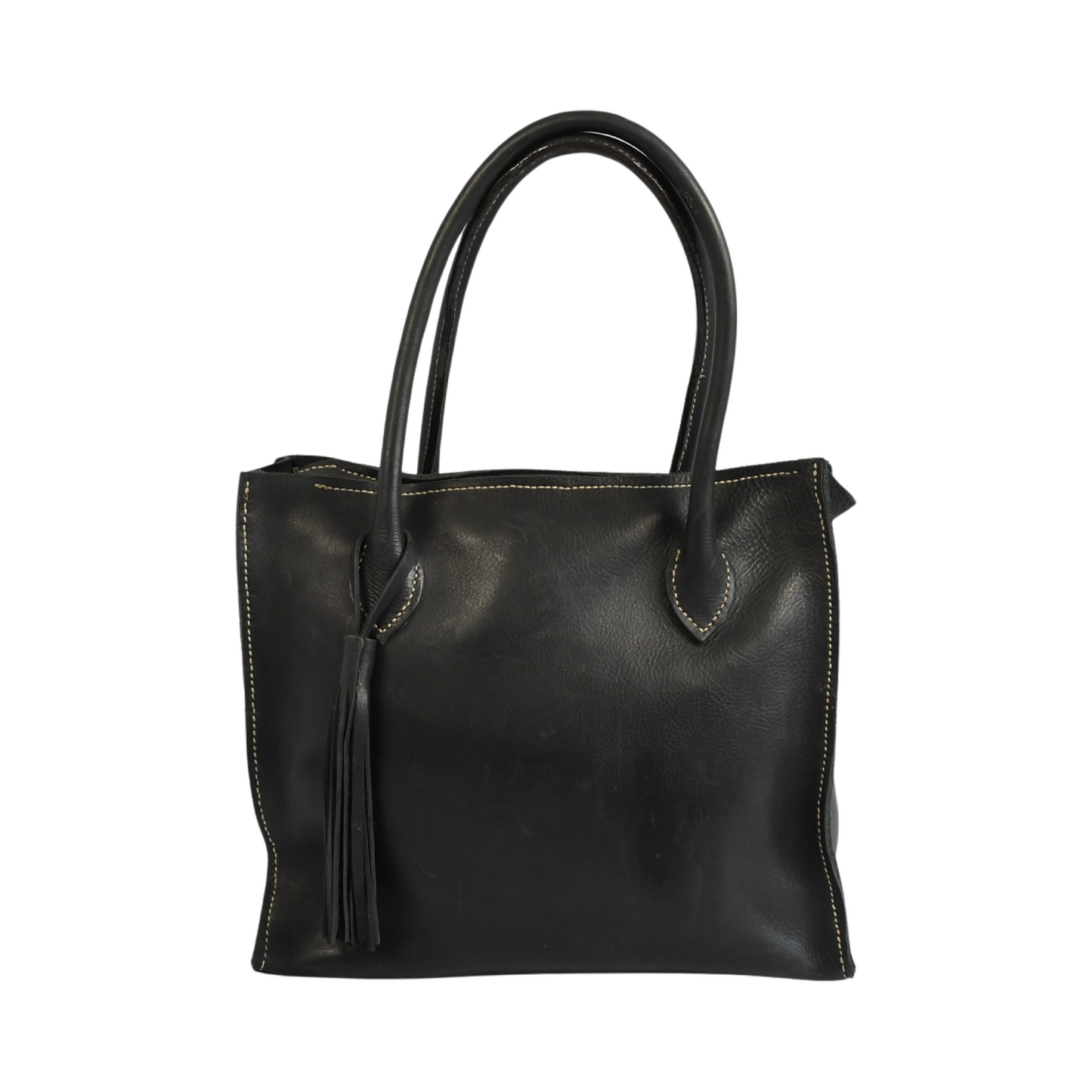 Black Tote Leather Bag