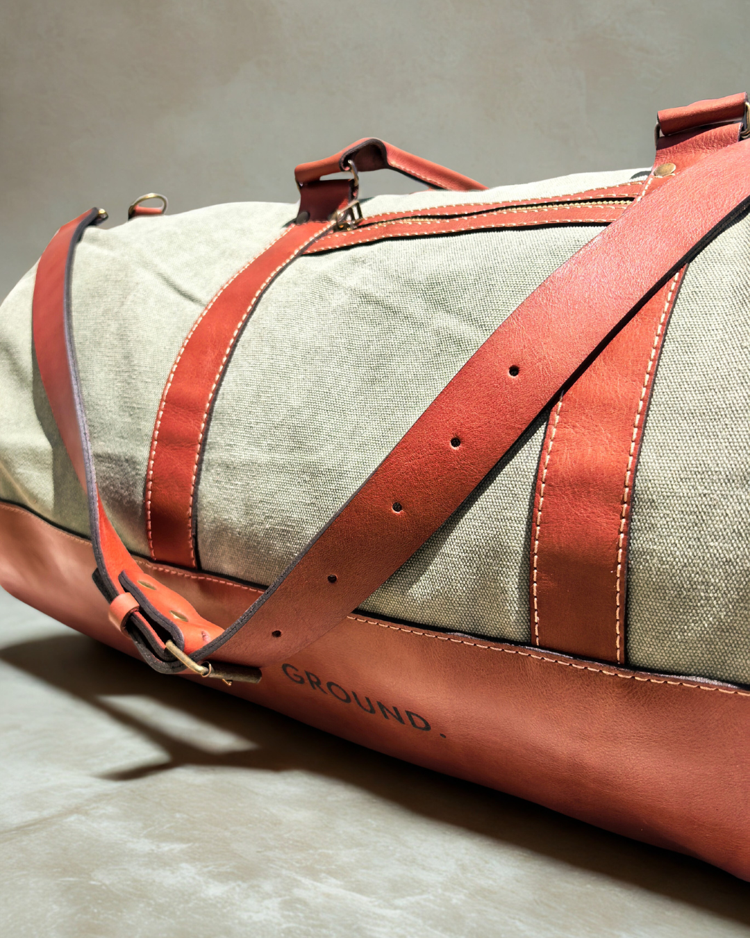 Leather & Canvas Old School Duffel