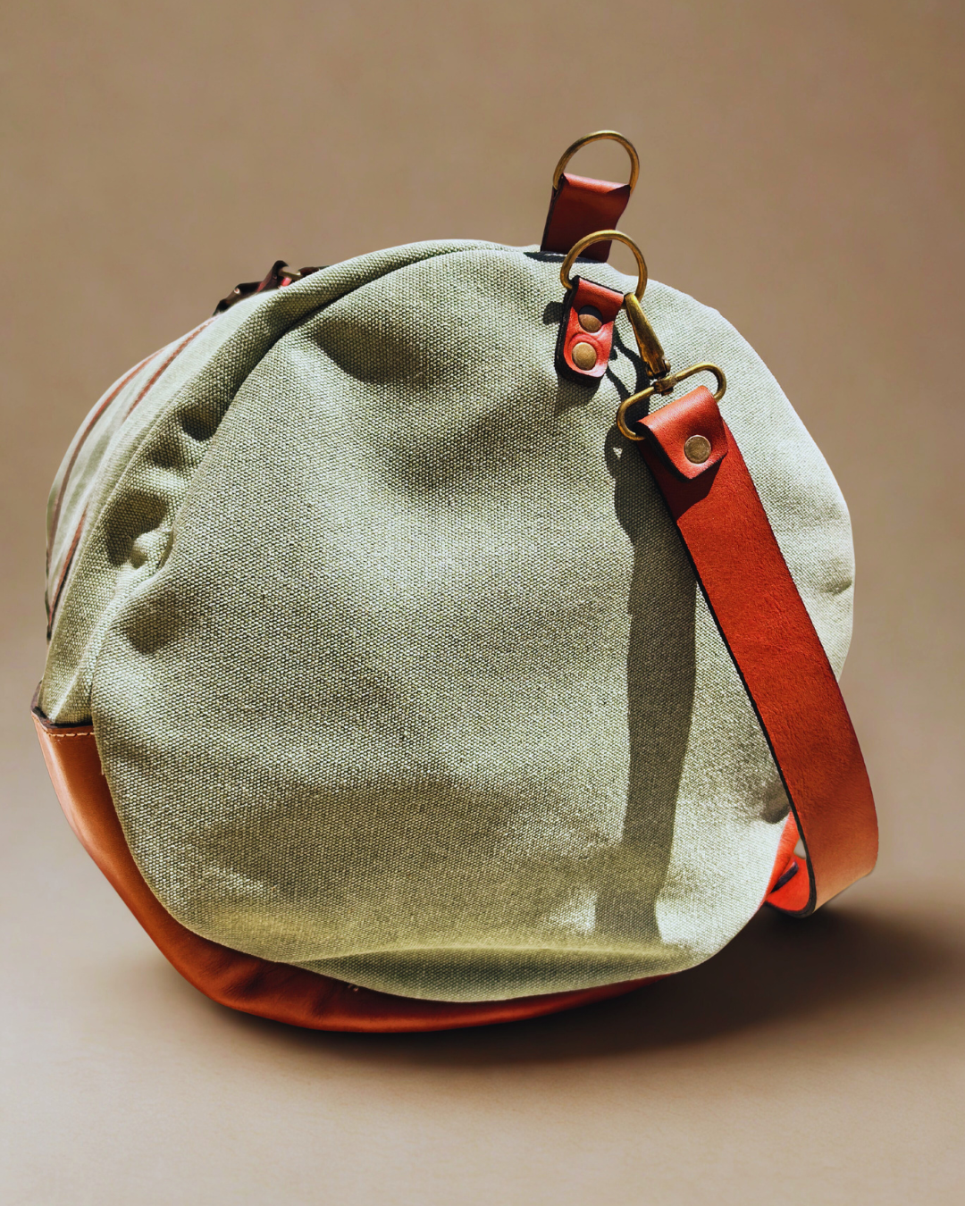 Leather & Canvas Old School Duffel