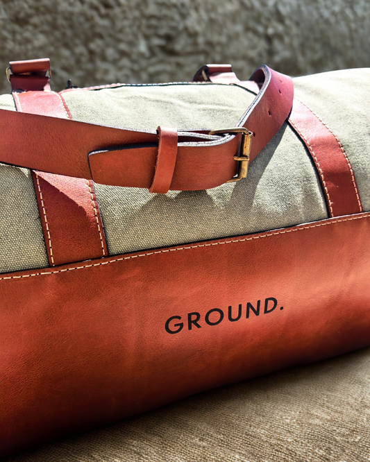 Leather & Canvas Old School Duffel